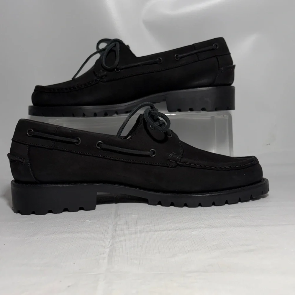 Thursday Boot Company Handsewn Loafer Matte Black Leather Size 10